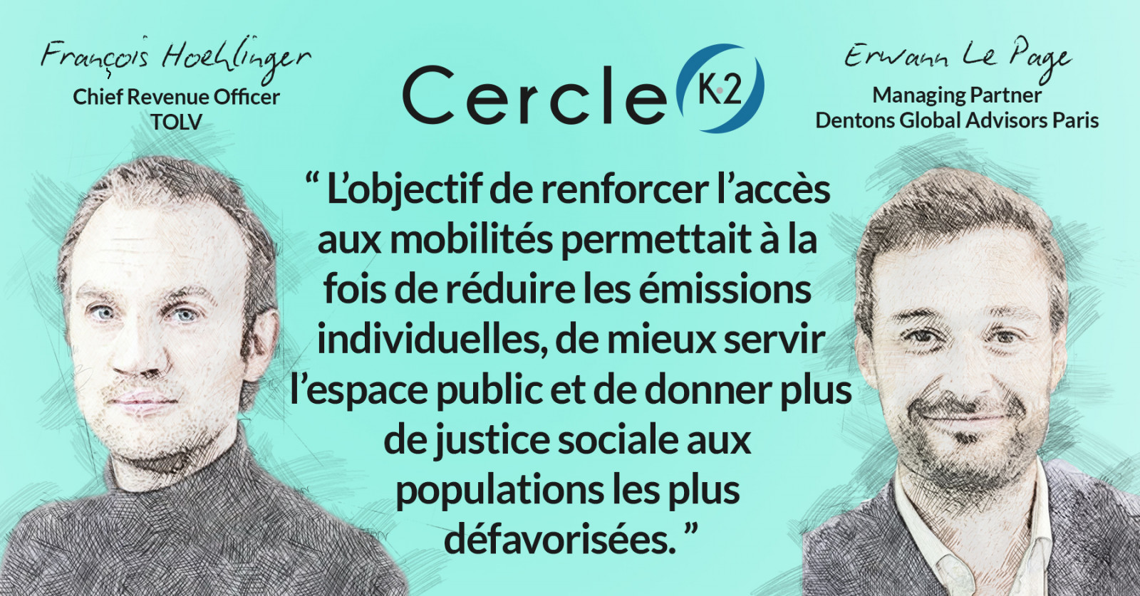 Cercle CiME publication around sustainable mobility at Cercle K2